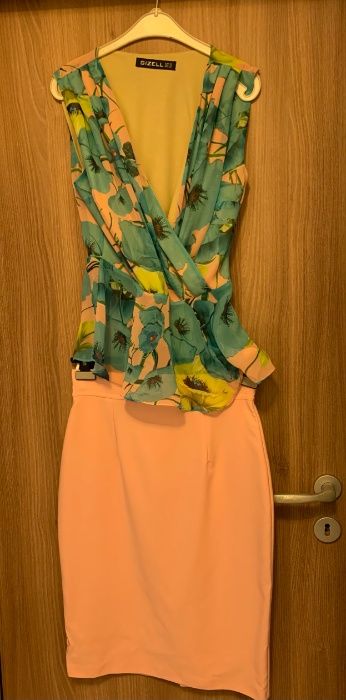 Costum de damă bluză + fustă