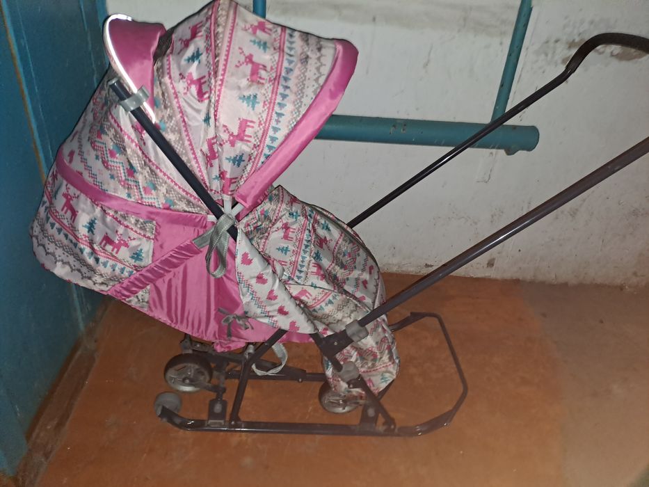 Продам санки-коляска сани