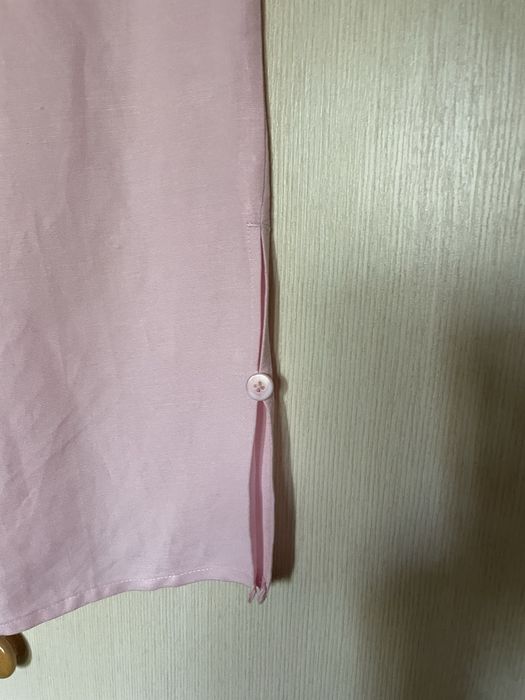 Дамски костюм от ленен плат