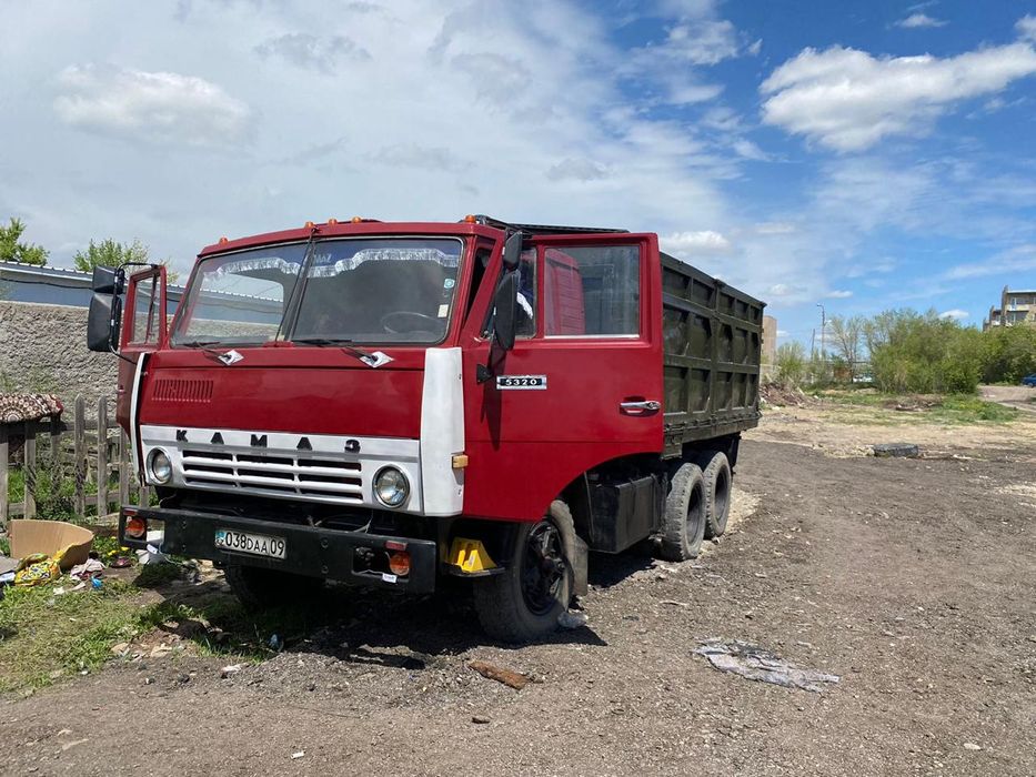 Камаз с прицепом