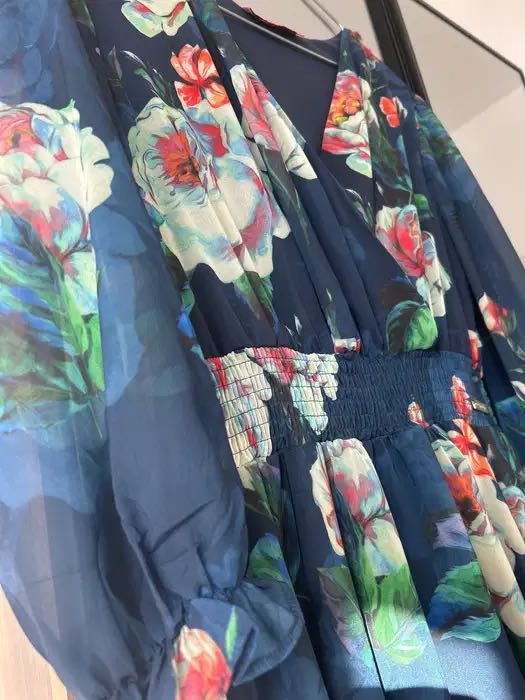 Шарена рокля на цветя