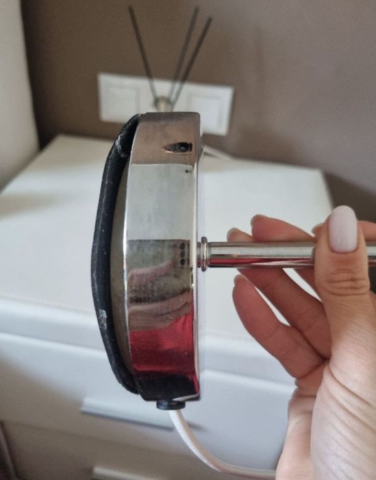 Lampă noptieră albă