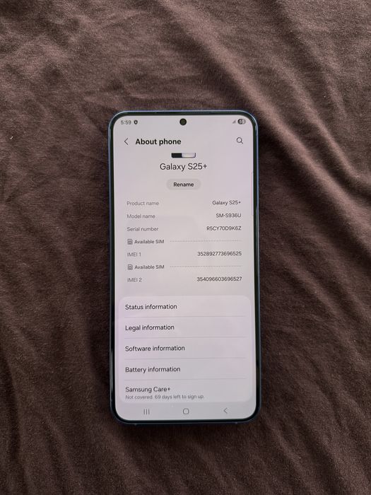 Samsung s25 plus