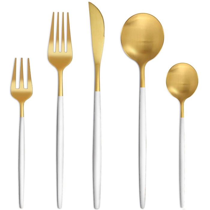 Seturi tacâmuri inox 6 persoane, noi, diverse modele