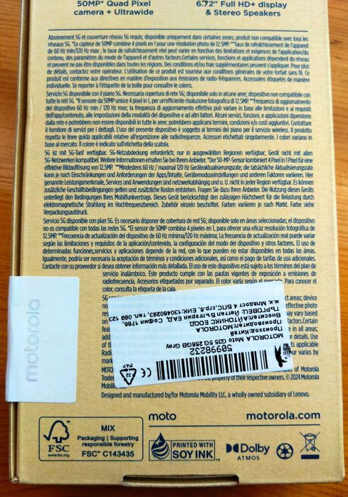 Motorola Moto G35 5G 256GB 4GB RAM Dual