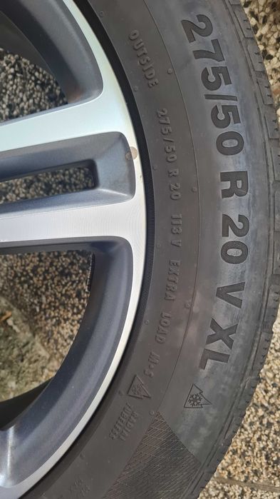 Оригинални джанти Mercedes GLE 20” + зимни гуми Continental 275/50 R20