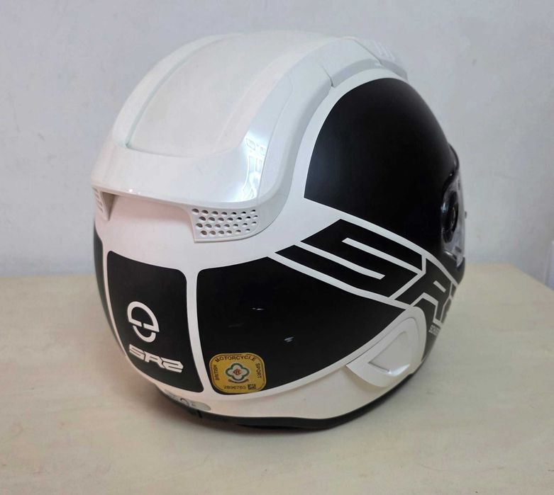 Casca moto Schuberth SR2, marimea XL, viziera clara, schimb