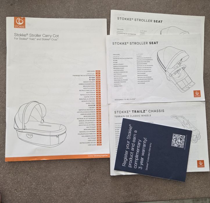 Детска количка Stokke trailz all terrain