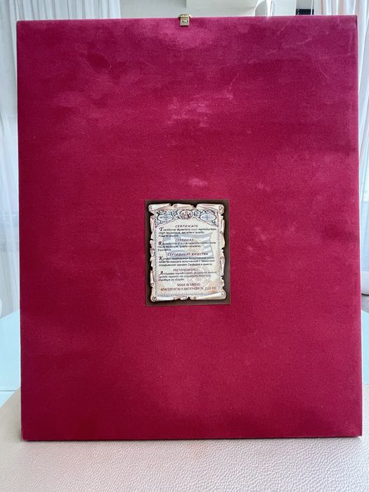 Icoane bizantine Grecia, argintate, lucrate manual, calitate premium