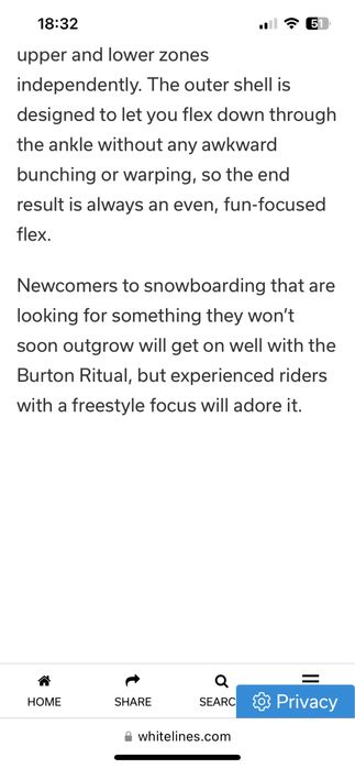 Висок клас сноуборд обувки