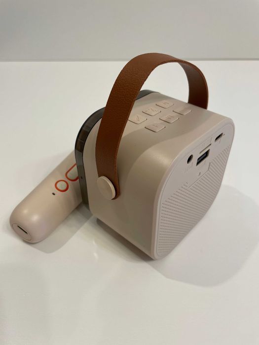 Boxa + microfon pentru karaoke