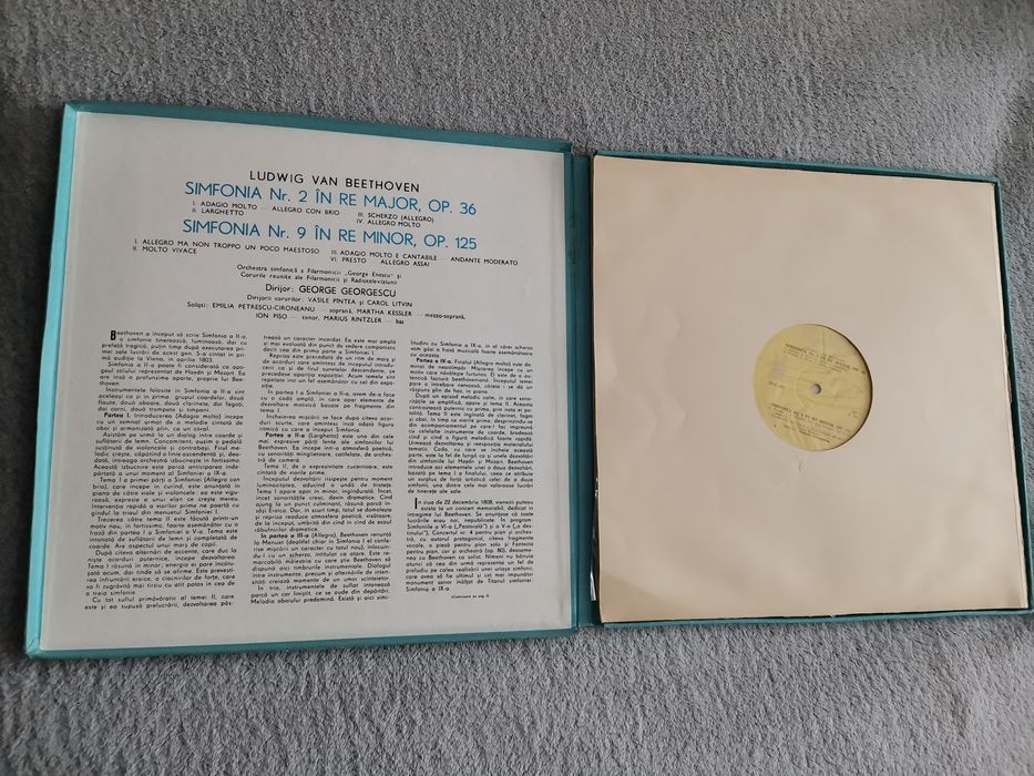 Viniluri Mozart Beethoven Haydn Bruckner Ceaikovski Celibidache
