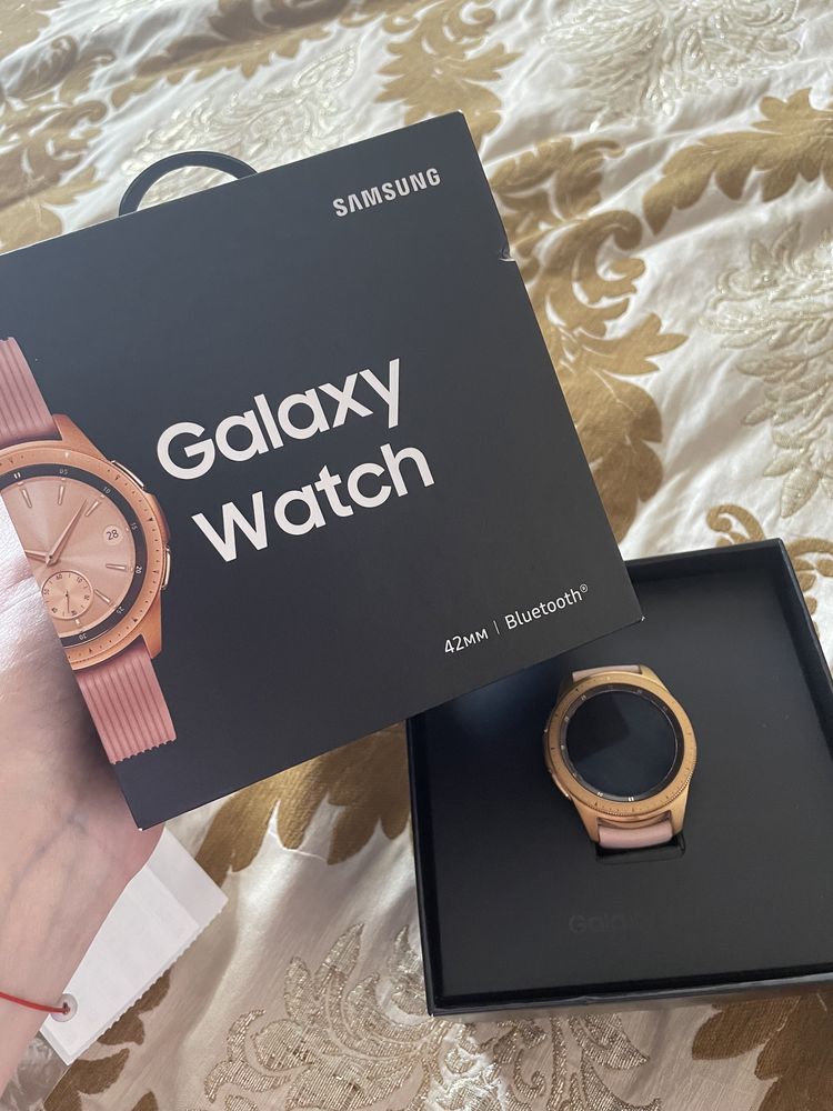 Smart Chasy Samsung Galaxy Watch 42mm Rose Gold 40 000 Tg Aksessuary Dlya Telefonov Karaganda Na Olx