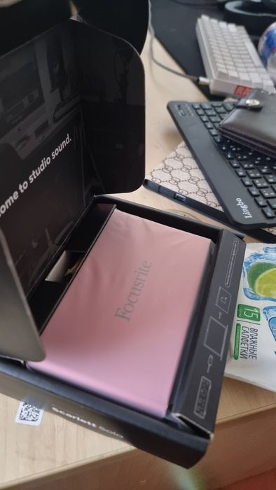 Focusrite Scarlett SOLO 4th Gen USB Sotiladi Srochno звуковая карта