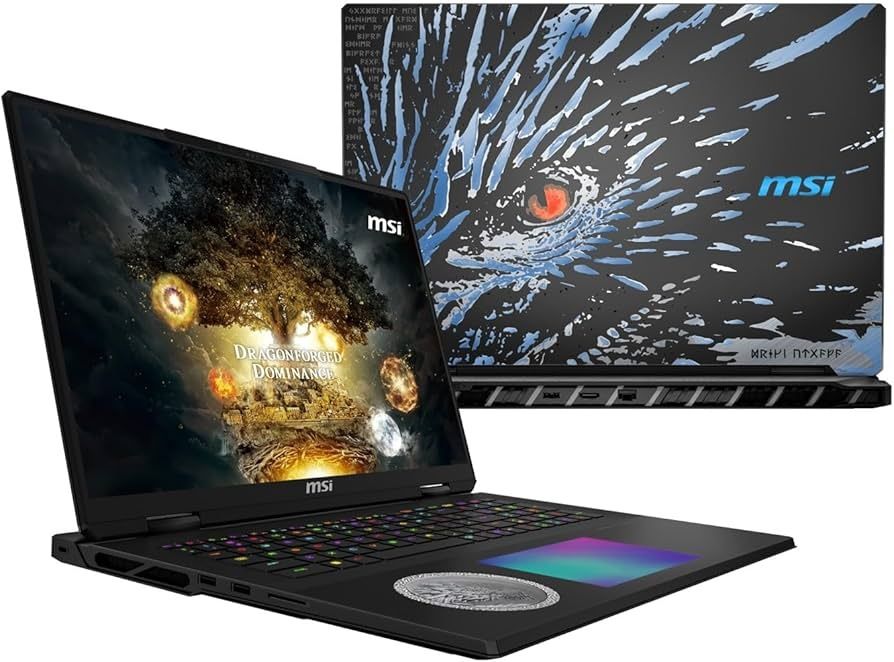 Ноутбук MSI Titan 18 HX Dragon Edition Norse Myth