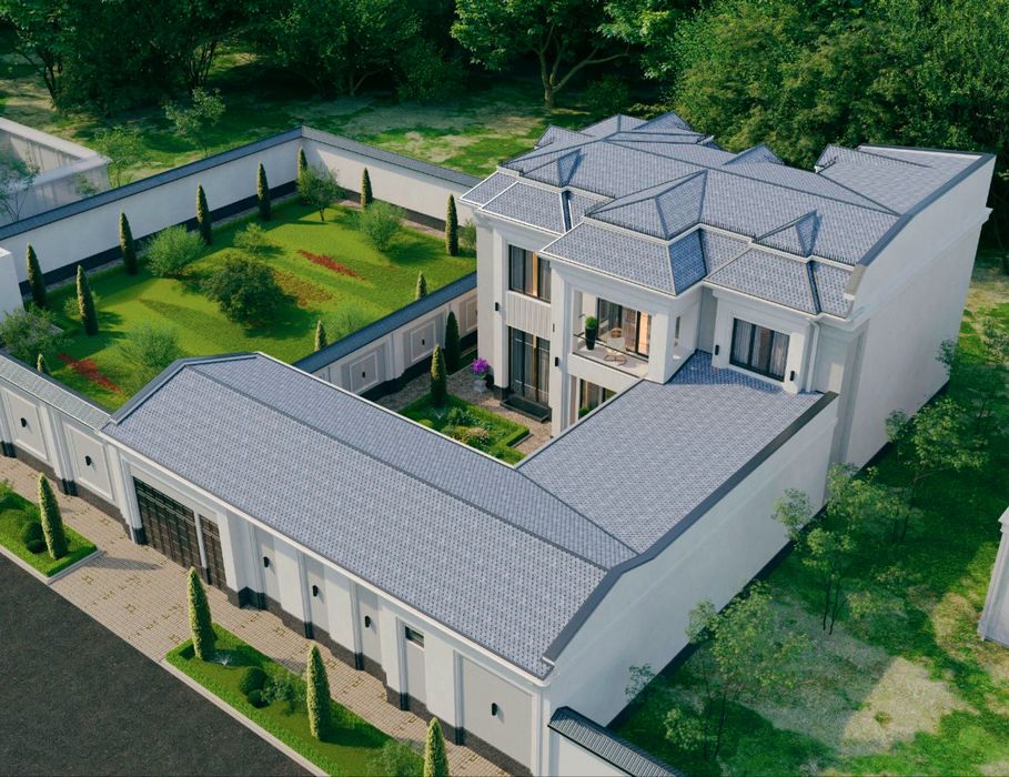 Амир Темур мазалла Продается евро дом (Коробка) 6 соток