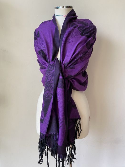 Лилав шал/ различни видове