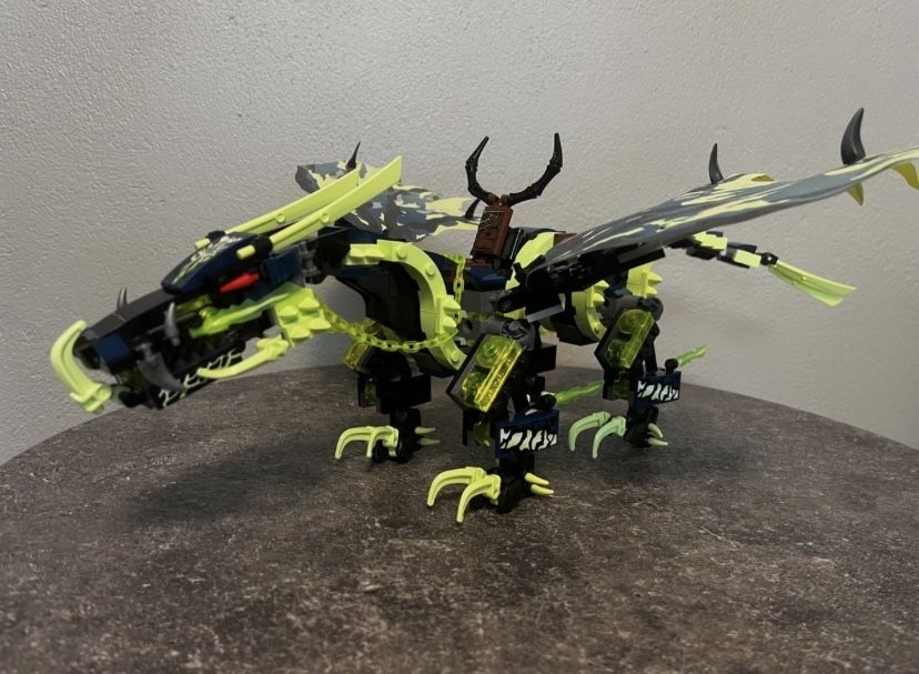 Lego призрачный дракон