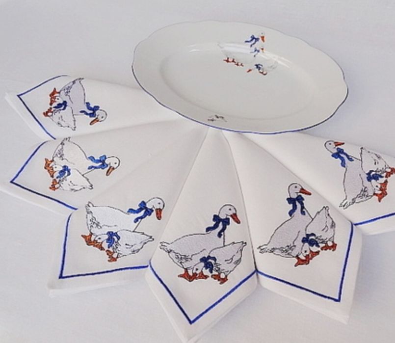 Пошив салфеток, скатертей, раннеровв