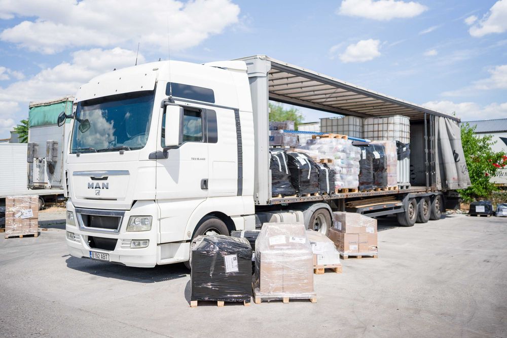 Transport marfa paletizat -  PLOIESTI