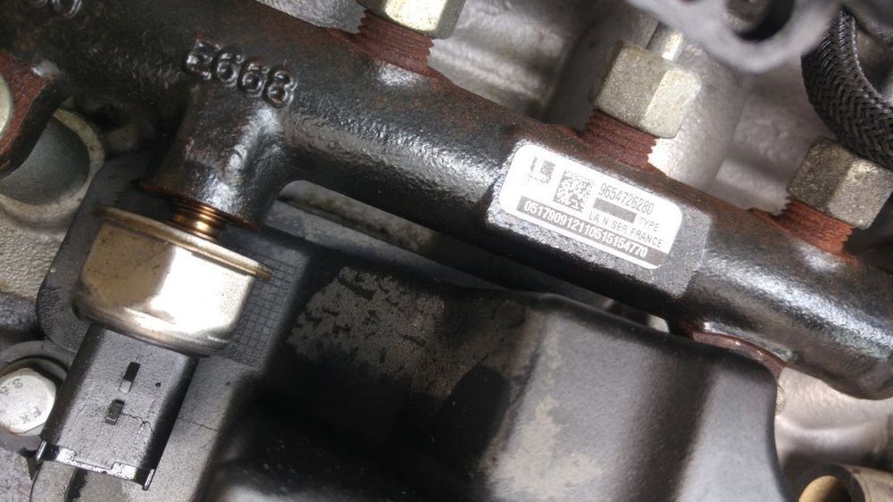 rampa injectoare 2.0 hdi rhr peugeot 407 expert fiat scudo citroen jumpy dupa 2005