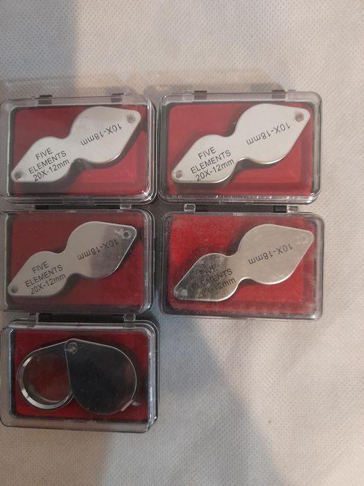 Lupe pentru bijuterii.