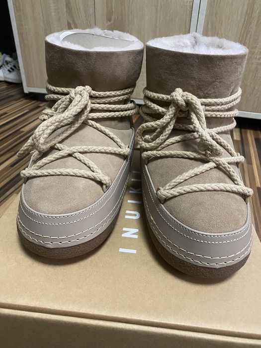 Cizme de zapada ghete bocanci Moon Boot Inuikii Classic High Wedge