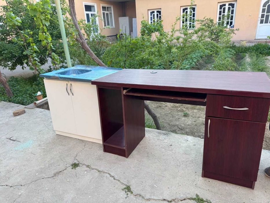 компютер стол ва ошхона шкафи