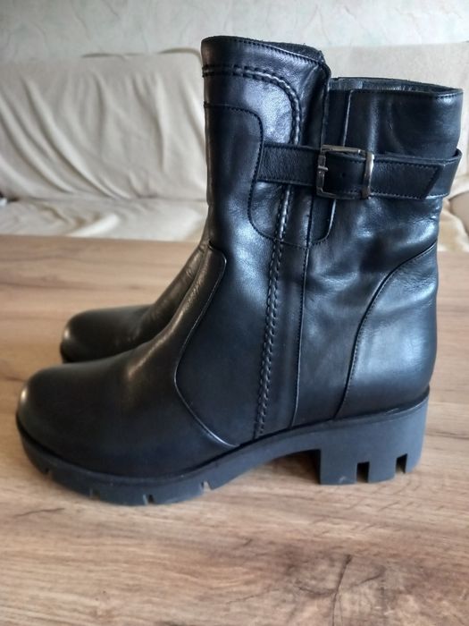 Дамски боти, естествена кожа