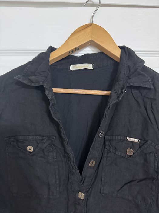 Платье сафари льное бу