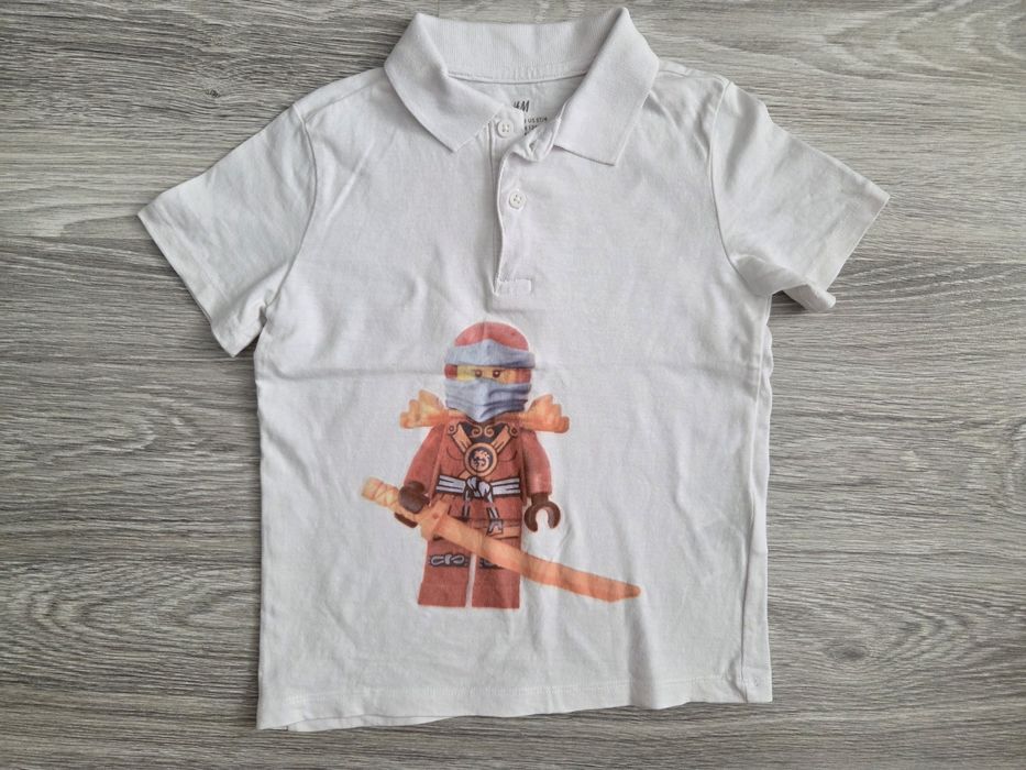 Tricou Ninjago, H&M mar 110-116 4-5 ani