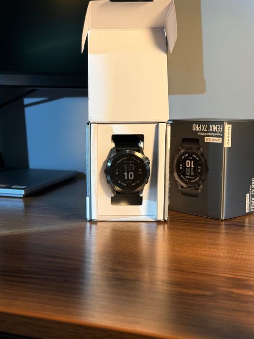 Garmin Fenix 7X Pro Sapphire Solar — 37 дней без зарядки! Новый