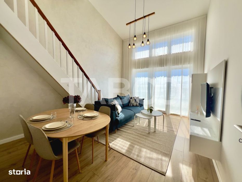 Apartament spatios - intabulat - mobilat si utilat - parcare privata