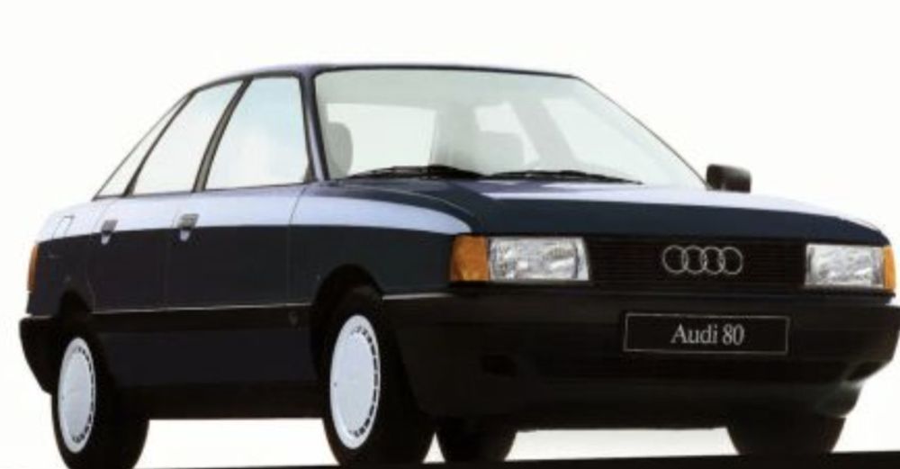 Ауди 80 по запчастям.