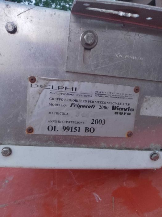 Apart frigo auto utiliara Agregat Delphi frigosoft 2000