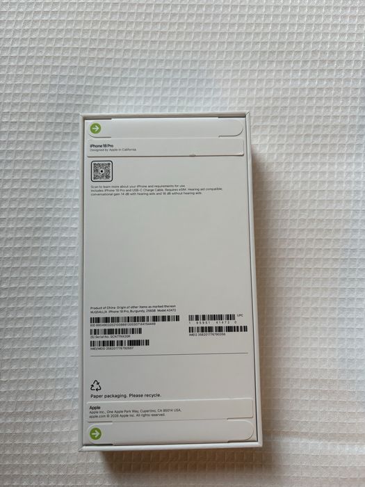 Iphone 18 pro burgundy