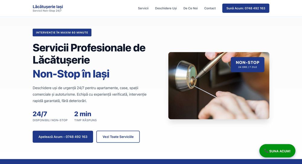 Creare Website & Magazine Online + optimizare SEO - pret accesibil