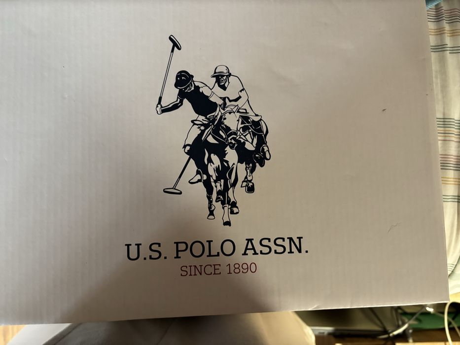 Маратонки бели US POLO