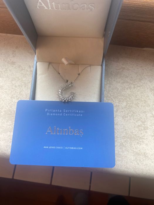 Колие с брилянти и диаманти