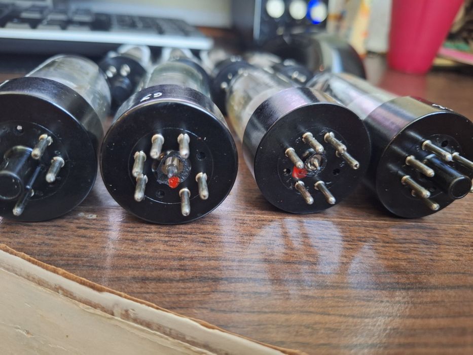 Set tuburi electronice de putere măsurate 6P3S si 6P31S