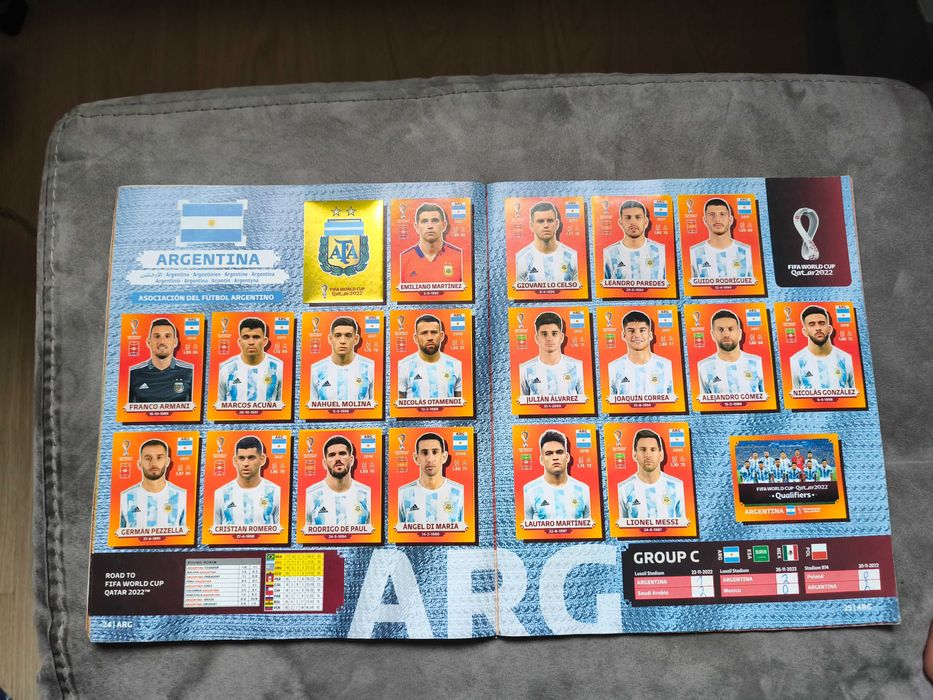 PANINI World Cup 2022 album complet