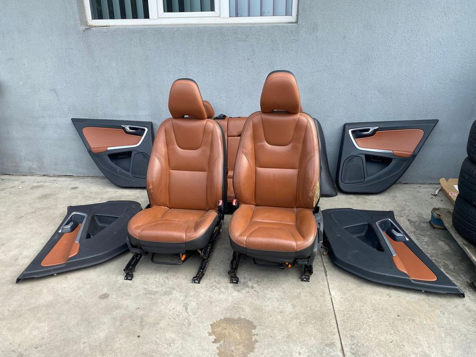 Interior piele cu incalzire scaune fata VOLVO V60 2011-2018