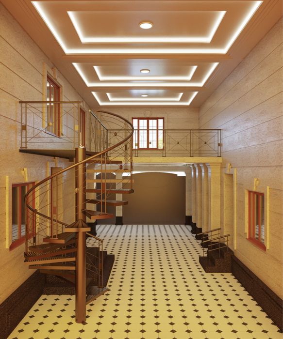 6 сотихли 2 этажли ховли сотилади