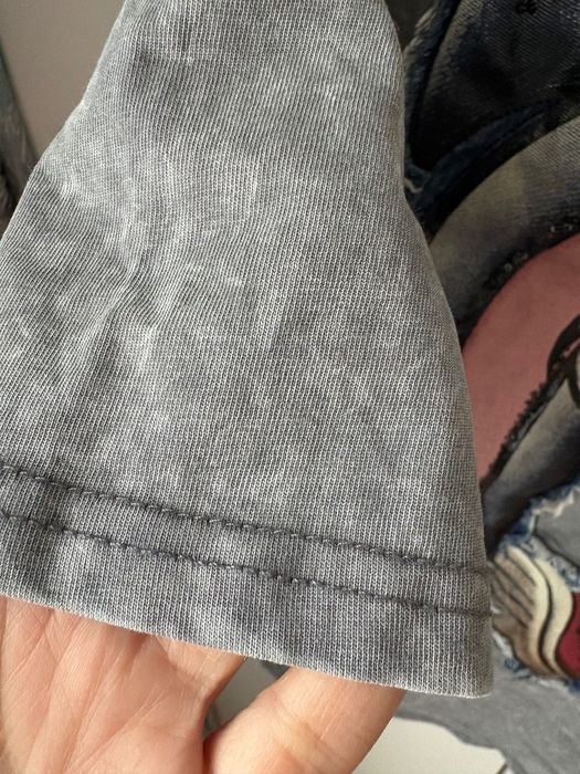 Тениска с деним декорация  заек