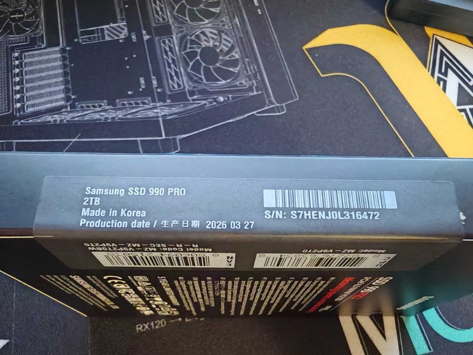 НОВ ! SSD 2TB, Samsung 990 PRO PCIe 4.0 NVMe