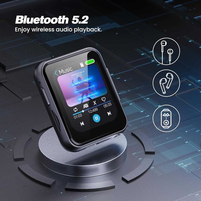 128G MP3 плейър с Bluetooth  BMDSAE M01