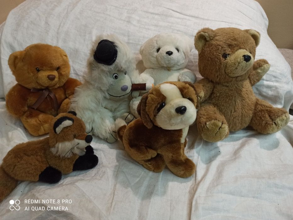 Плюшени играчки най различни