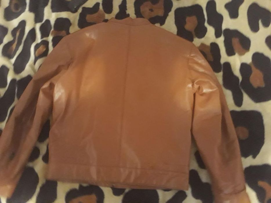 Мъжко кожено яке ЕСТЕСТВЕНА