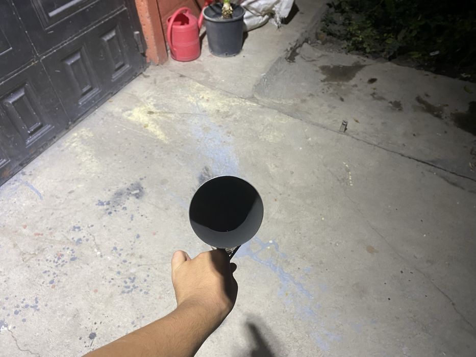 Глушитель на танк скутер