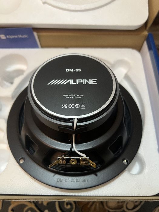 Коаксиальный динамик Alpine DM-65